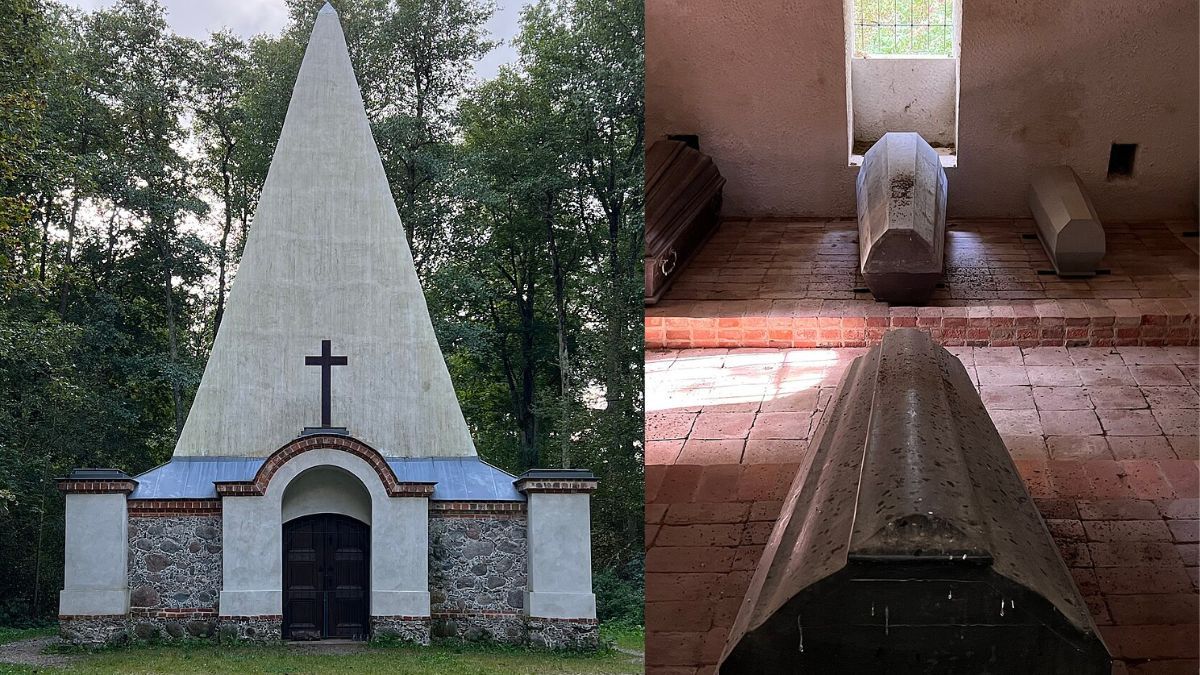 Piramida w Rapie. Zagadkowy grobowiec na Mazurach