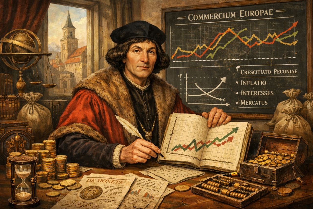 Kopernik liczył nie tylko gwiazdy. Astronom wyprzedził epokę także jako ekonomista