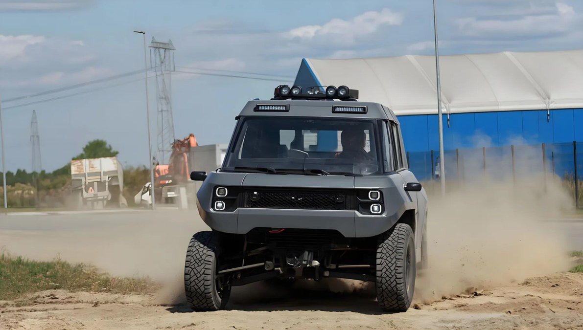 Polski cybertruck MORB ma przyćmić Teslę! Pierwsza taka terenówka elektryczna w kraju