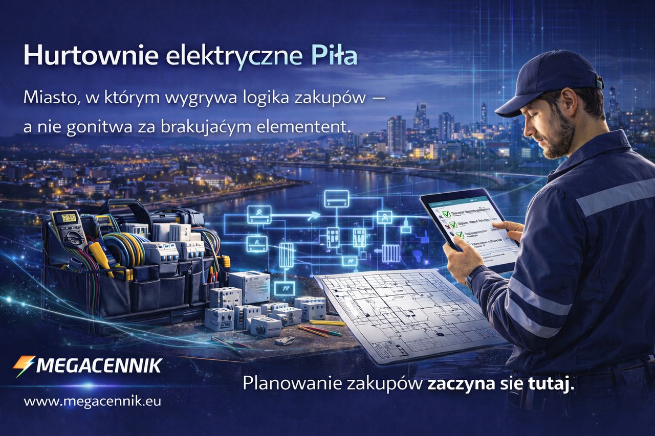 Hurtownie elektryczne Piła: miasto, w którym wygrywa logika zakupów — a nie polowanie na brakujący element