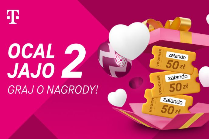 Jajo znów potrzebuje ratunku. T-Mobile wraca z wielkanocną grą i nagrodami w Magenta Moments