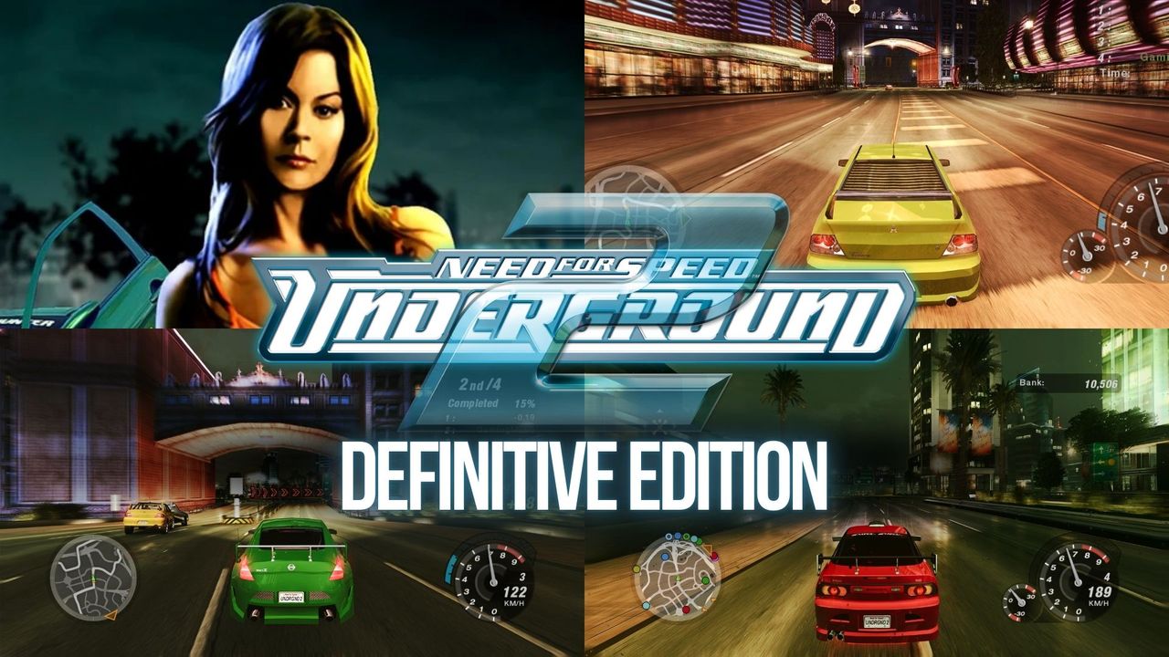 Need for Speed Underground 2 Modpack – HD tekstury, Widescreen Fix i obsługa padów (Windows 10/11 i Steam Deck)