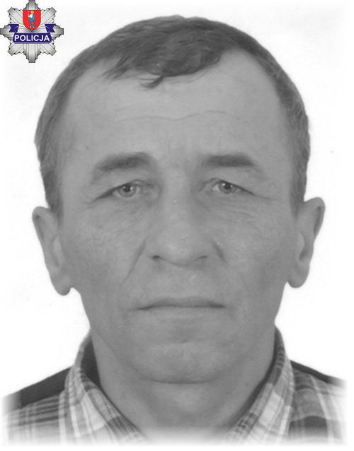 Policja poszukuje 61-letniego Jacka Jasiny ze Zwierzyńca. Zaginął po przyjeździe do Zamościa