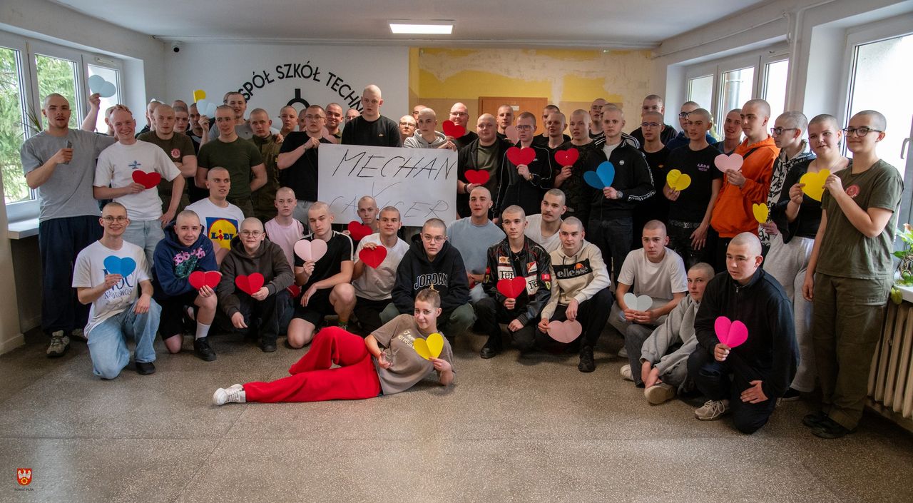 Piła: Niezwykła akcja uczniów "Mechanika"