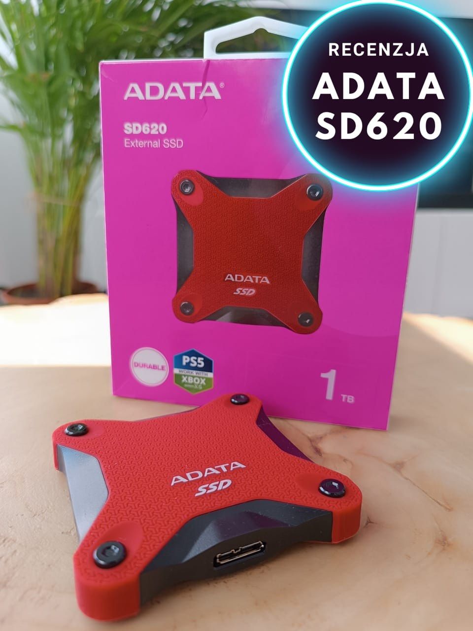 Recenzja ADATA SD620 1TB RED – wytrzymały dysk SSD do zadań specjalnych