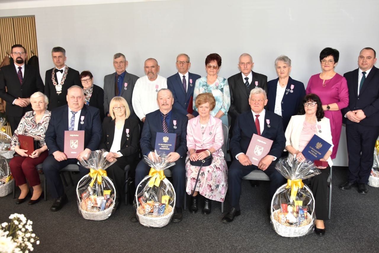 Złote Gody w Słubicach. 8 par świętowało 50 lat małżeństwa!