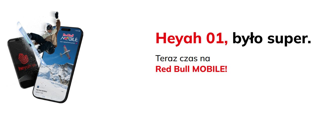 T-Mobile wygasza Heyah 01. Klienci automatycznie trafią do Red Bull Mobile