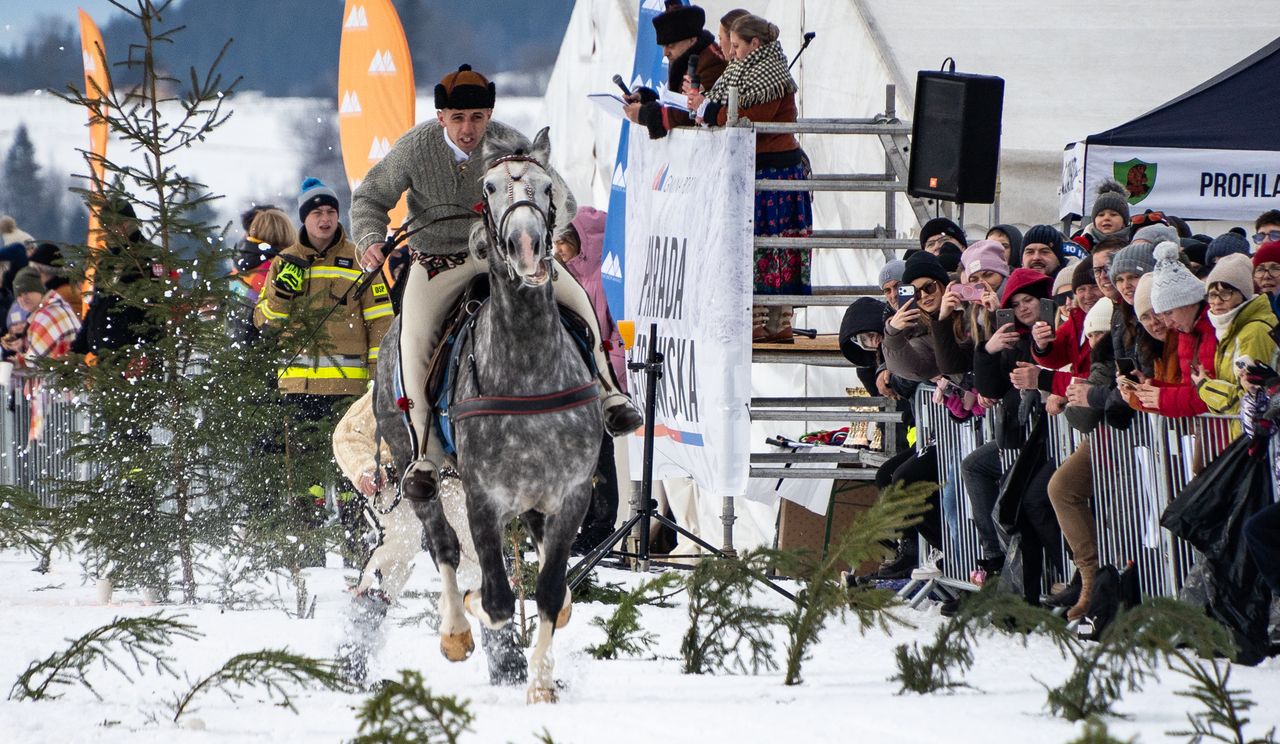 Kumoterki w Zębie znów rozgrzały Podhale. Było szybko i widowiskowo