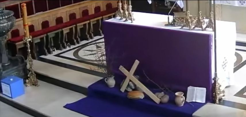 Kradzież w kościele w Płońsku. 23-latek zatrzymany po pościgu