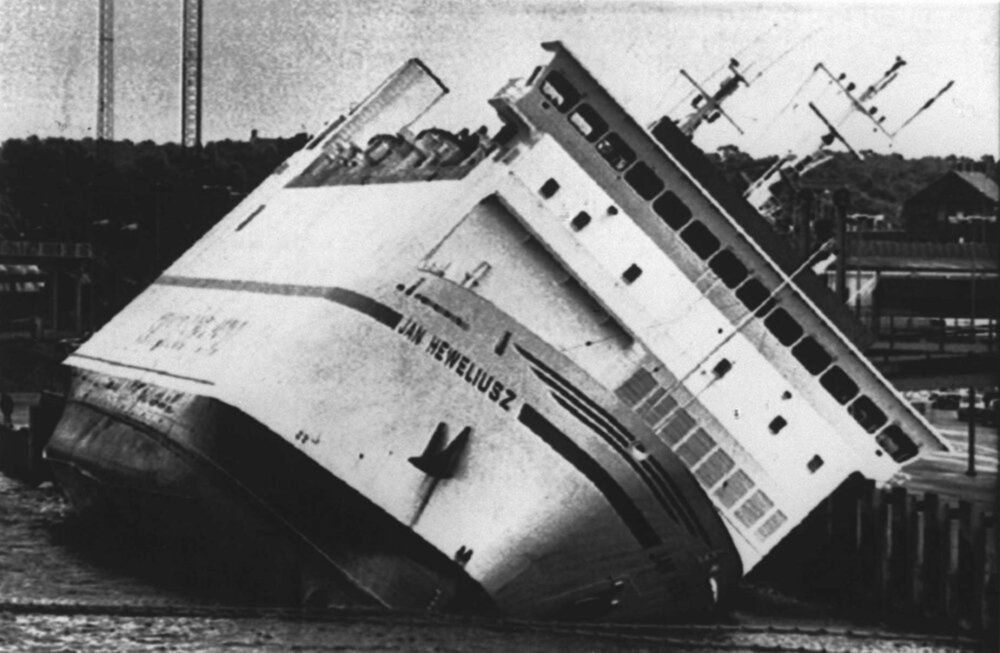 Tego nie wiecie o "Heweliuszu". Tonął dwa razy