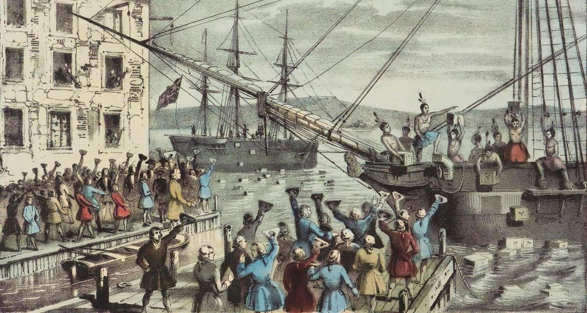 Herbatka bostońska. Kulisy wybuchu rewolucji amerykańskiej