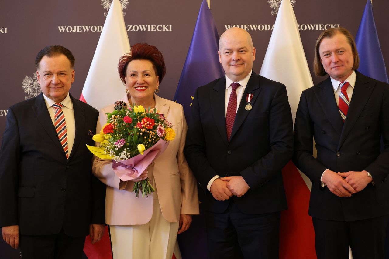 Małgorzata Struzik i Andrzej Nowakowski z odznaczeniami państwowymi