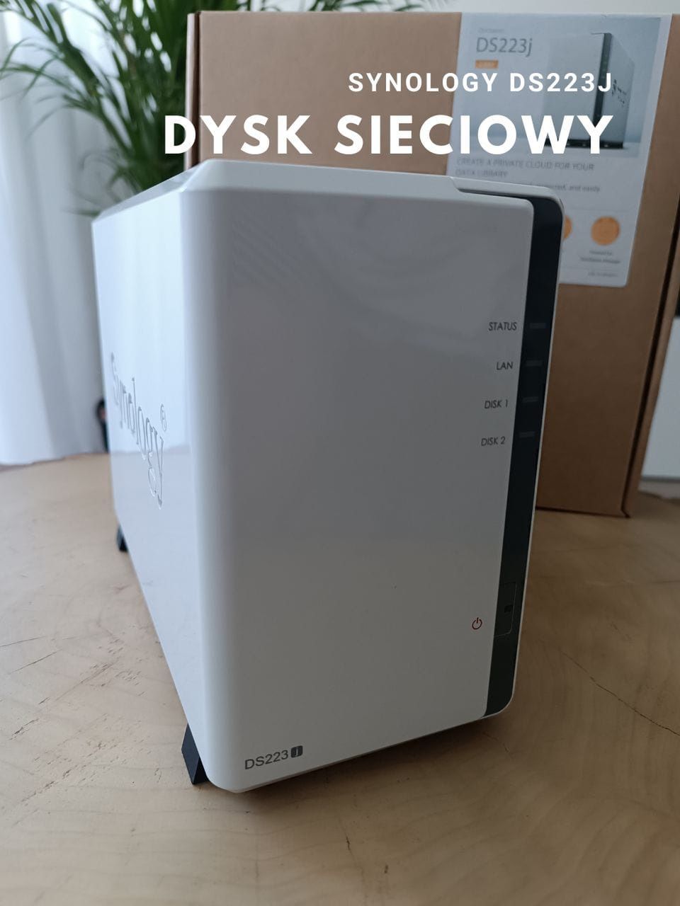 Recenzja Synology DS223j – domowy dysk sieciowy NAS dla blogera