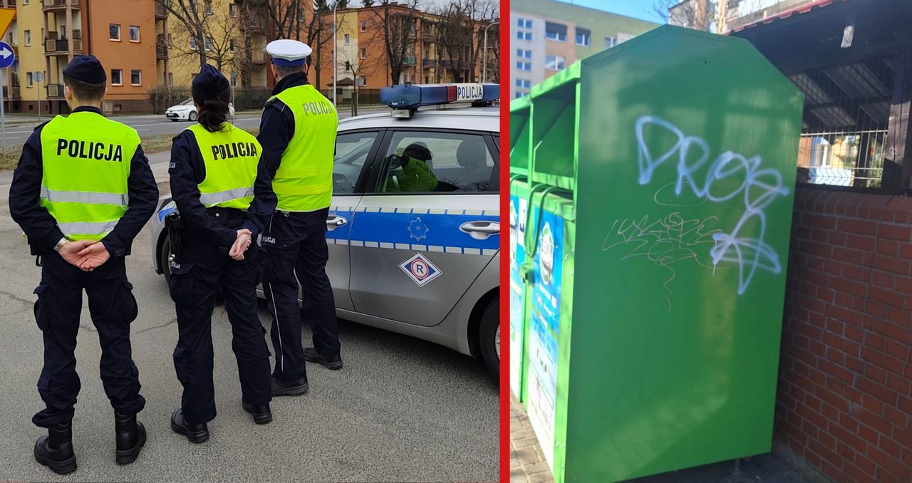 Nocny "festiwal wandalizmu" w Pile. Spray, alkohol i 5 lat więzienia w tle