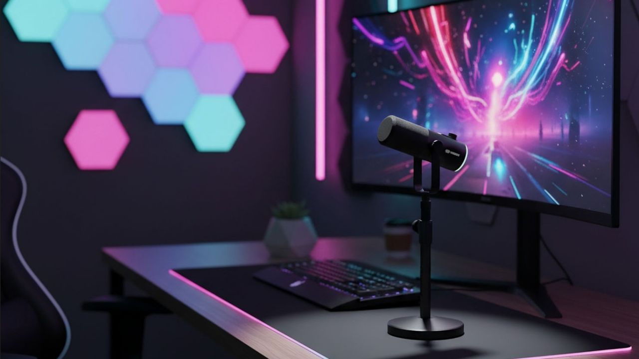 Mozos GM-ONE-BK – mikrofon z wyjściem USB-C i XLR