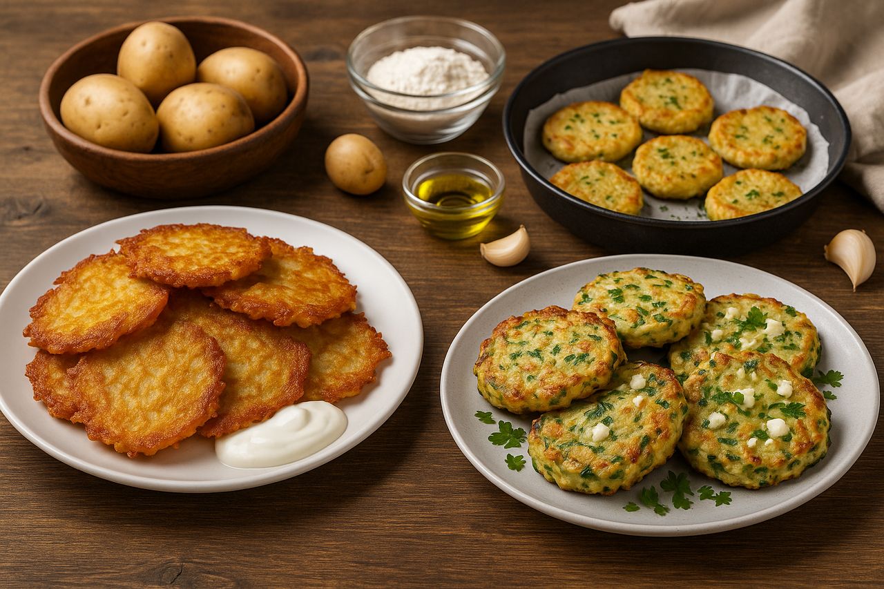 Placki ziemniaczane – trzy przepisy, które musisz wypróbować