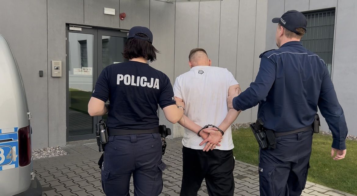 Pościg za pijanym kierowcą w Białośliwiu