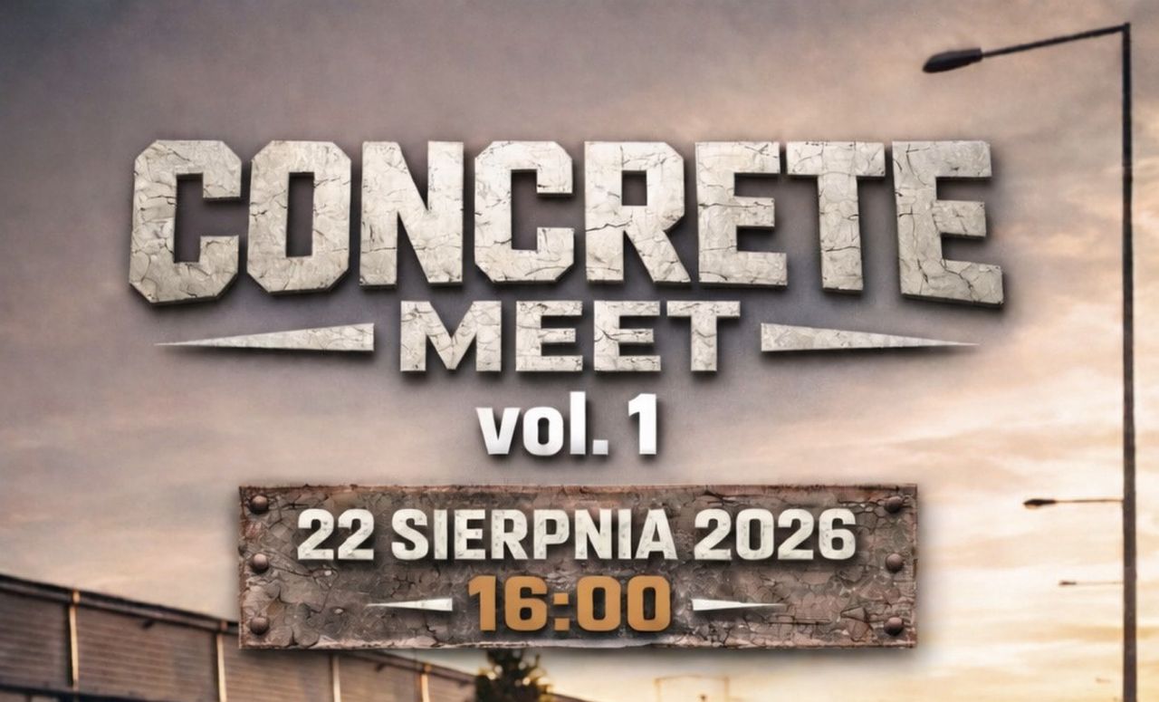 Pierwszy taki zlot w Gostyninie. Concrete Meet już w sierpniu