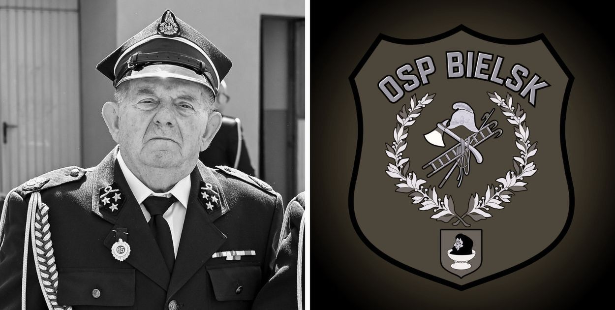 Nie żyje druh Jan Józefowicz. Wieloletni strażak i naczelnik OSP Bielsk. Miał 84 lata!