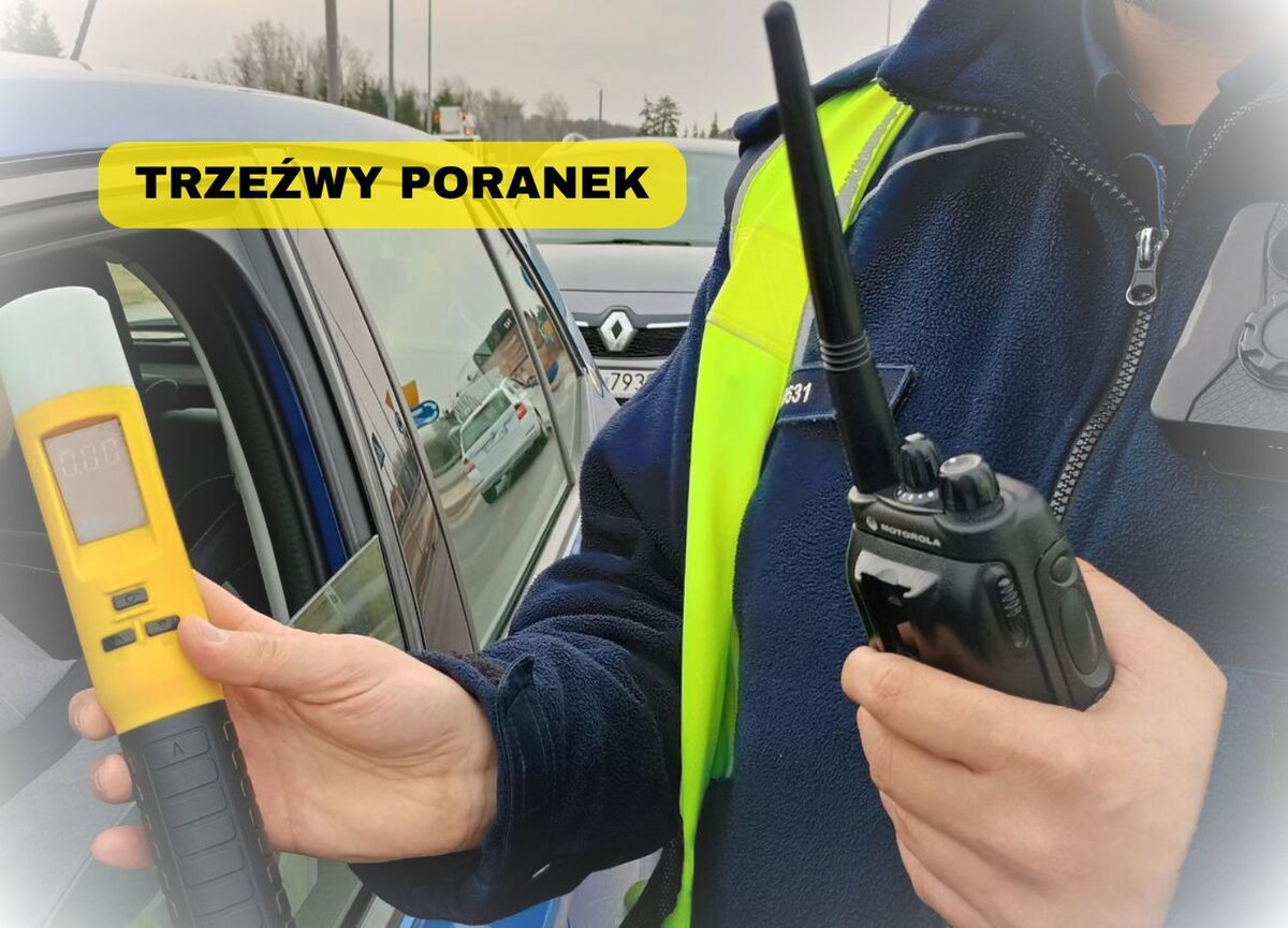 "Trzeźwy poranek" w Płocku. Ponad tysiąc kontroli i zatrzymani kierowcy