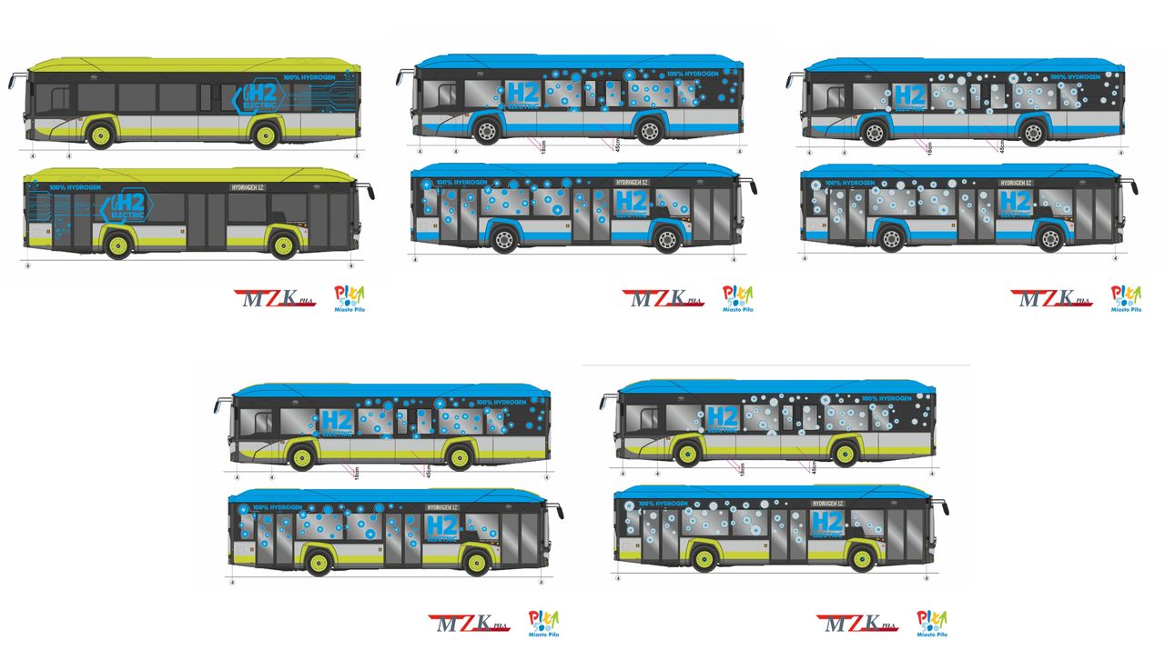 Autobusy wodorowe wyjadą na ulice Piły. Możesz zdecydować jak będą wyglądały