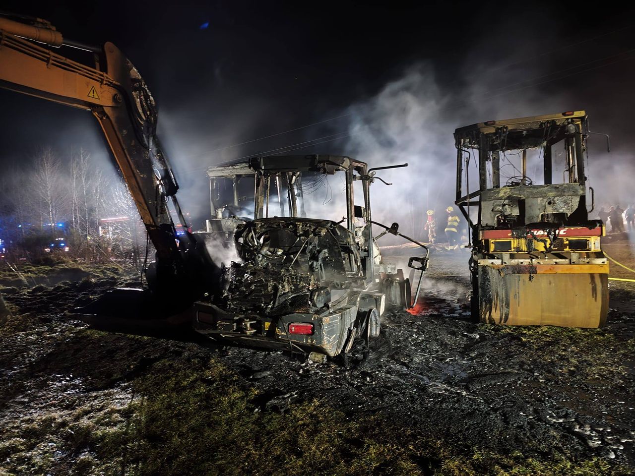 Tajemniczy pożar przy budowie elektrowni jądrowej. Spłonęły maszyny warte fortunę