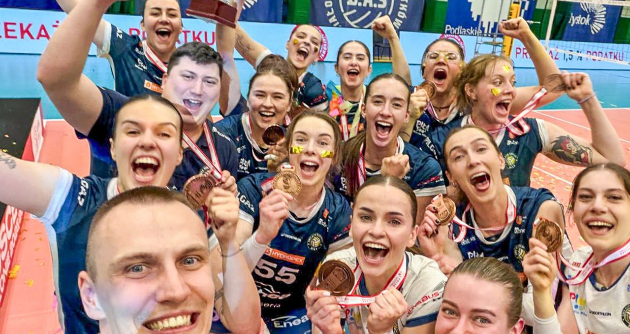 Siatkarki Enea KS Piła z brązowym medalem 1. Ligi Kobiet!