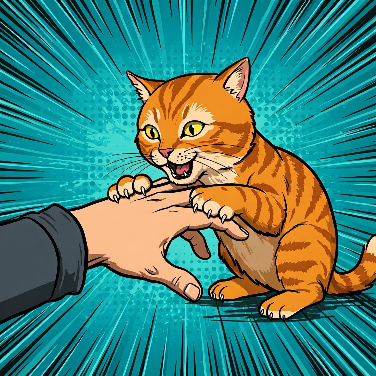 Dlaczego mój kot atakuje nawet mnie?