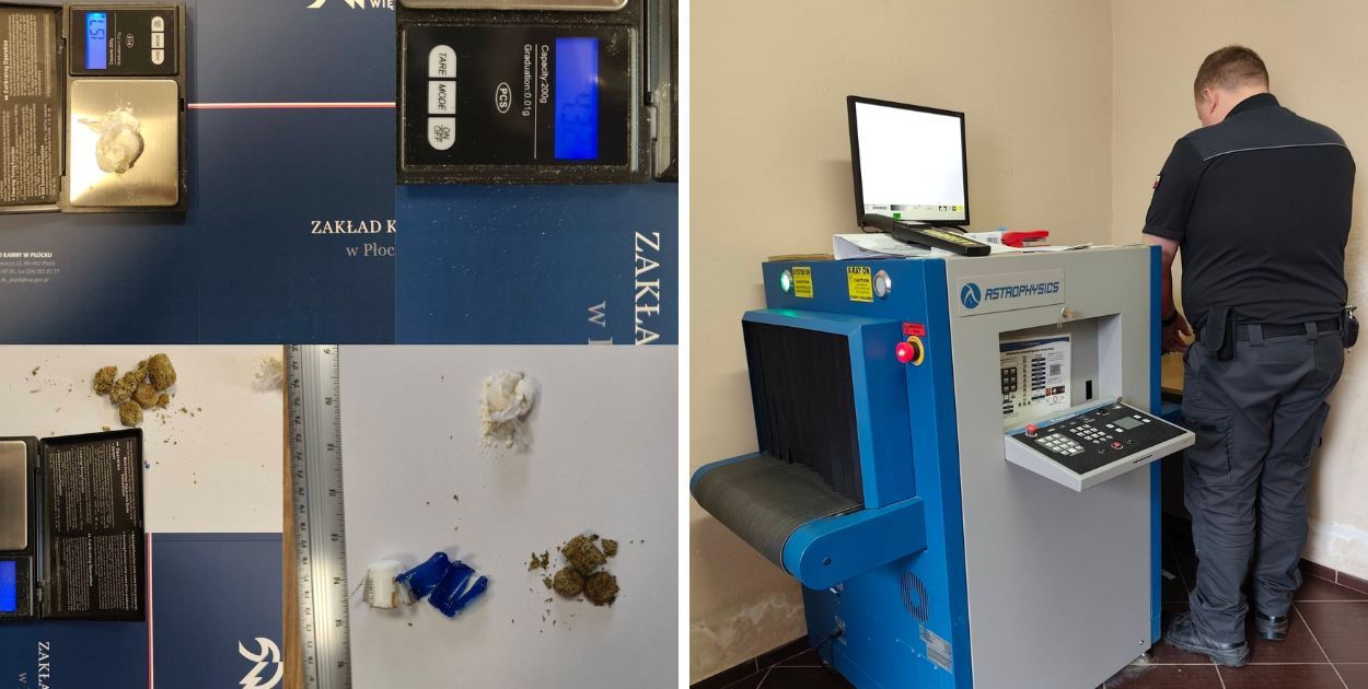 Udaremniona próba przemytu w Zakładzie Karnym w Płocku dzięki czujności Funkcjonariusza!