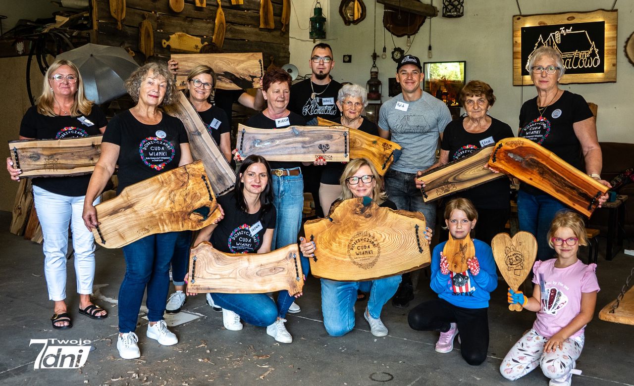 Deski z duszą – warsztaty z Kołem Gospodyń Wiejskich w Dobrzycy