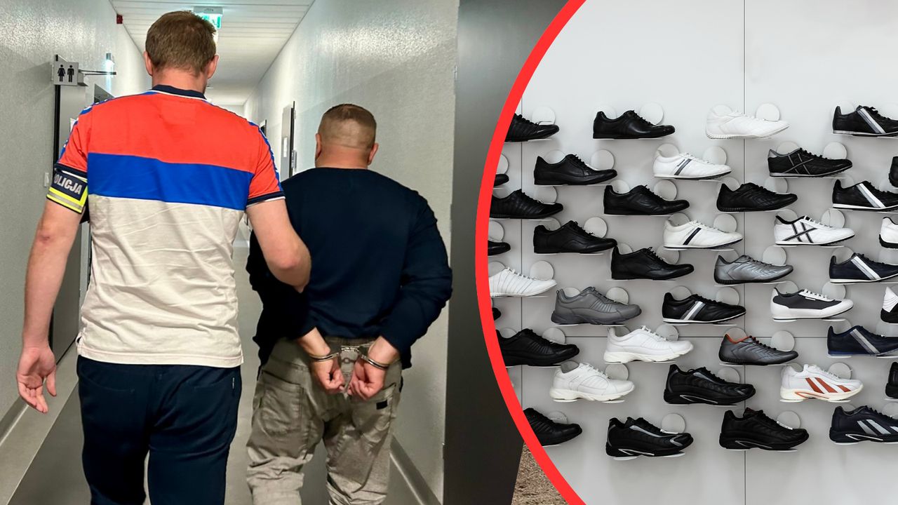 Złodziej ukradł w Pile i Chodzieży 100 par butów