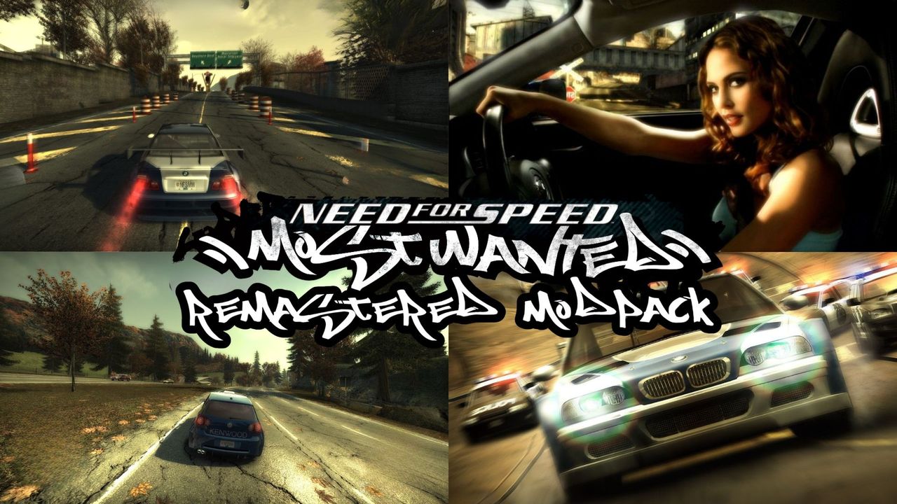 Need for Speed Most Wanted 2005 Modpack – HD tekstury, Widescreen Fix i obsługa padów (Windows 10/11 i Steam Deck)