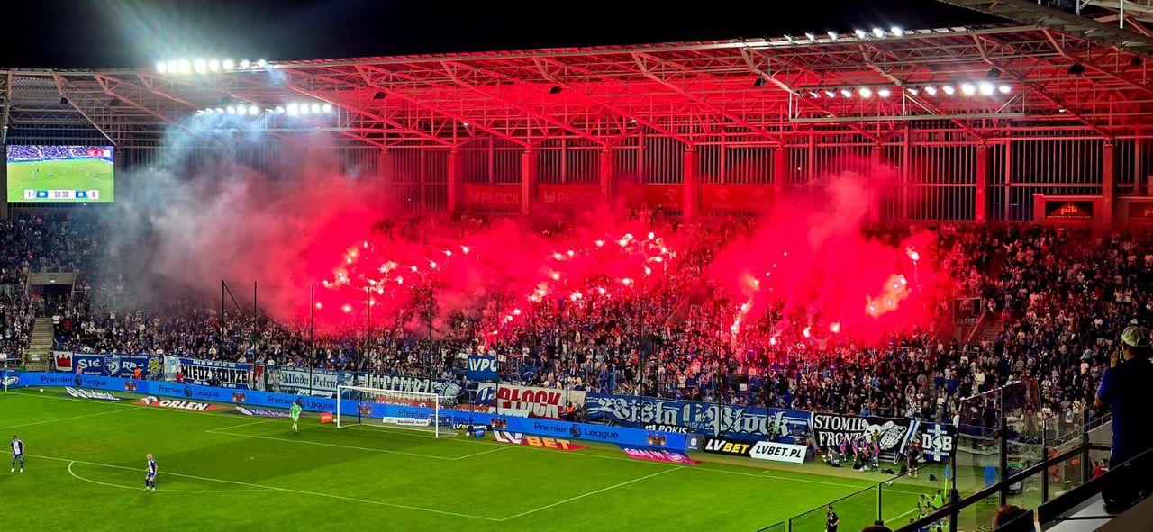 Mecz Wisła Płock – Lechia Gdańsk. Utrudnienia w ruchu i zmiany organizacji w mieście!