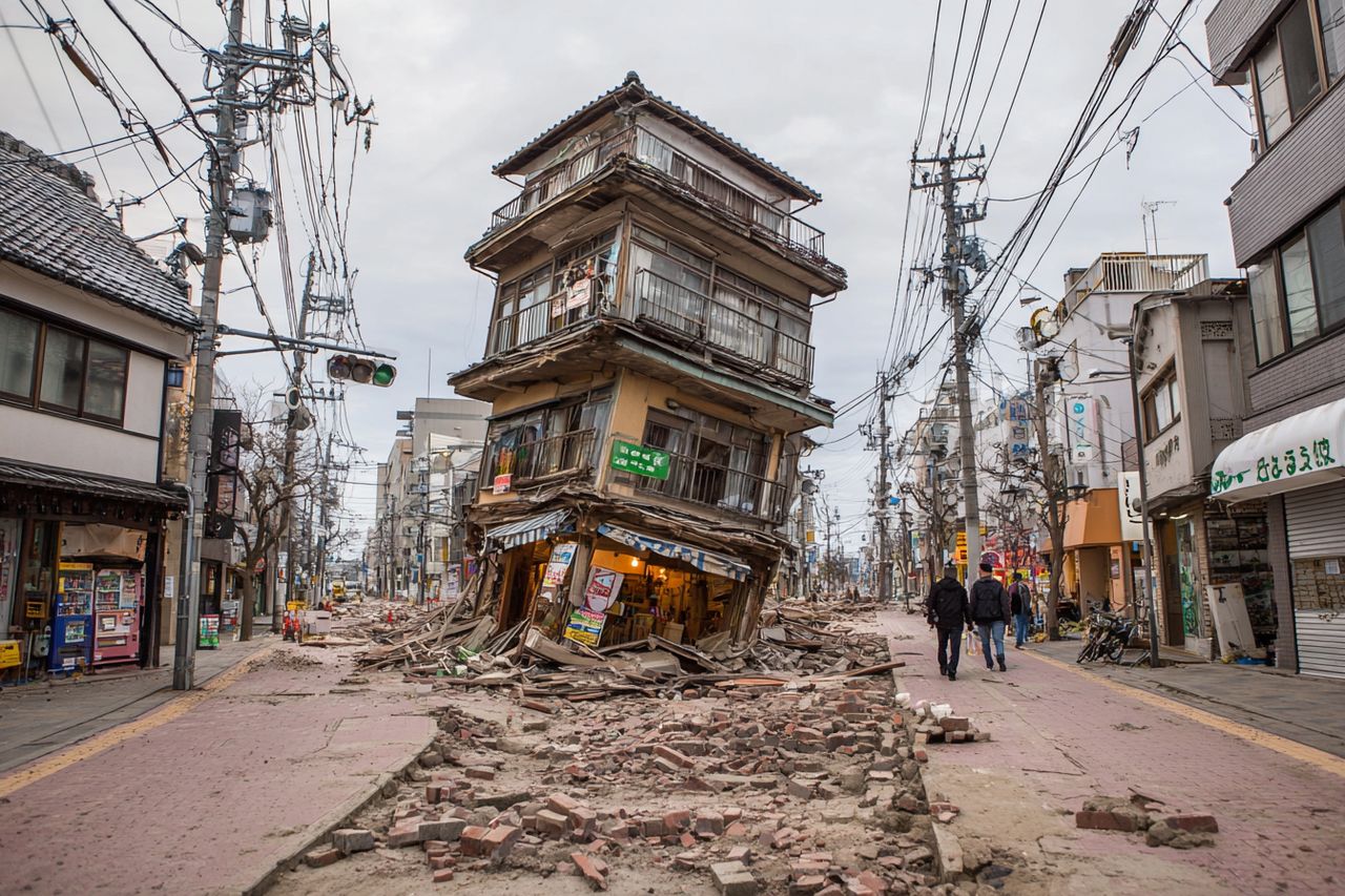 Japonia w stanie gotowości. Silne trzęsienie ziemi i ostrzeżenie przed kolejnymi wstrząsami