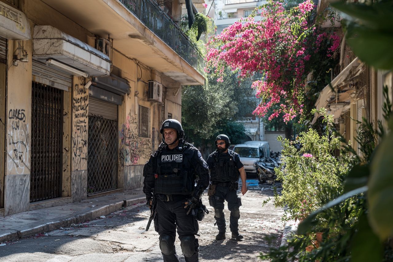 Strzały w sercu Aten. 89-letni napastnik poszukiwany po serii ataków