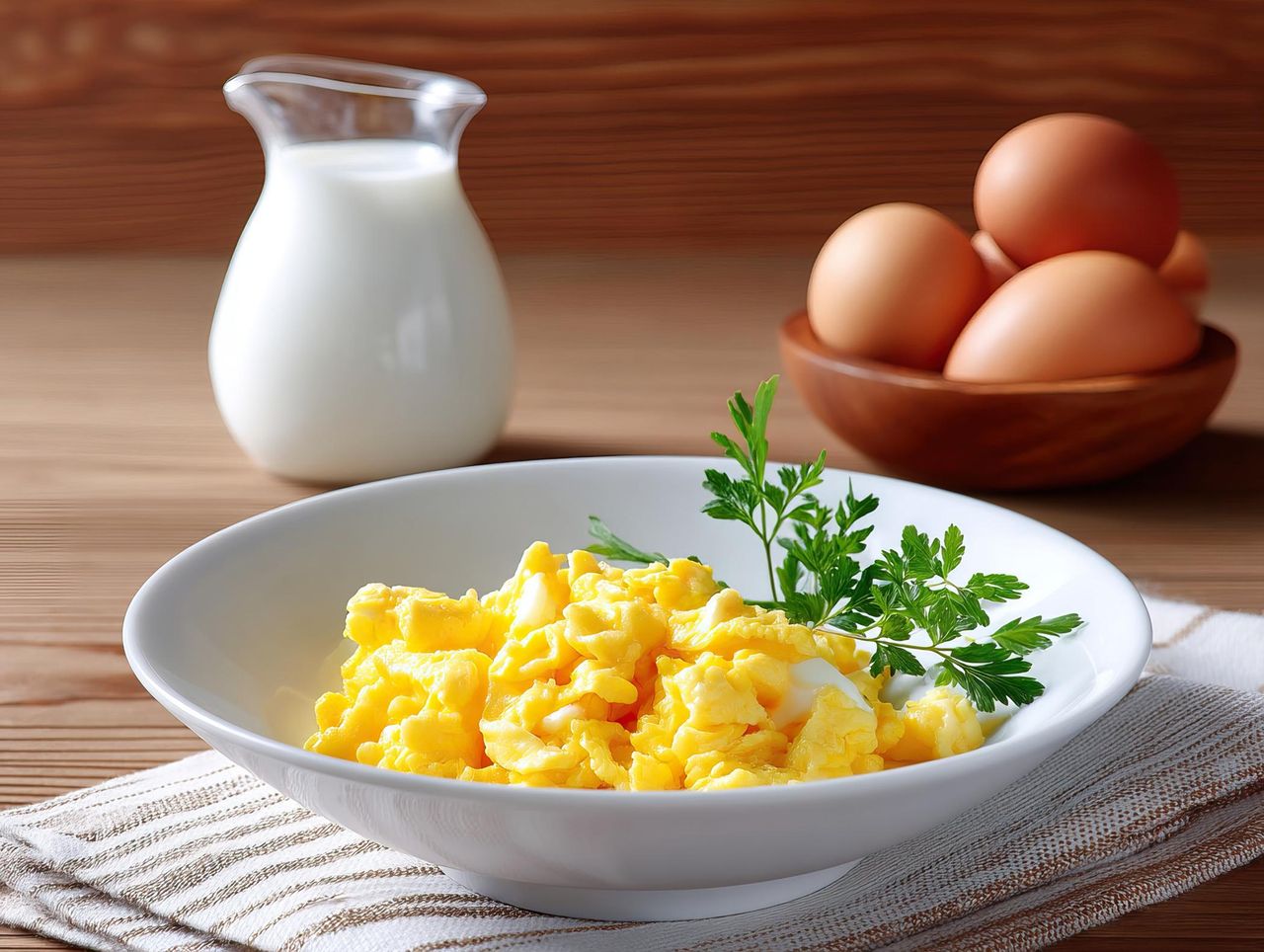 Wymieszaj to z jajecznicą. Będziesz teraz za każdym razem tak ją przygotowywać