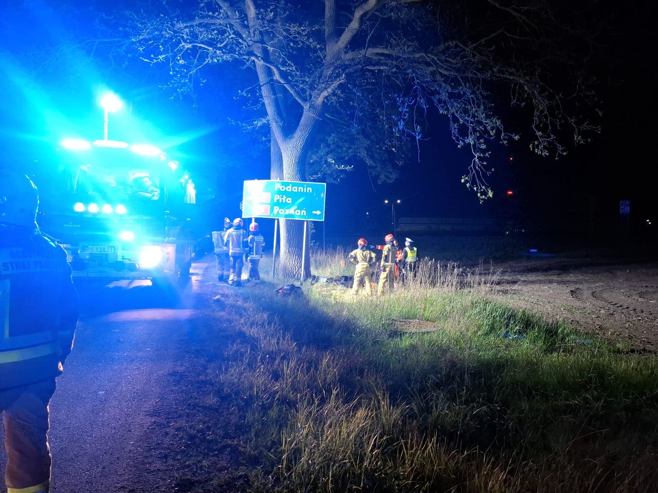 Tragiczny wypadek na DK 11. Nie żyje motocyklista