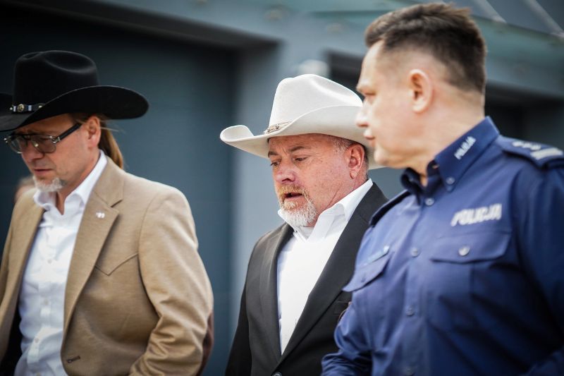 Szeryf z Teksasu z wizytą w Opatowie. Rozmawiano o bezpieczeństwie i współpracy służb