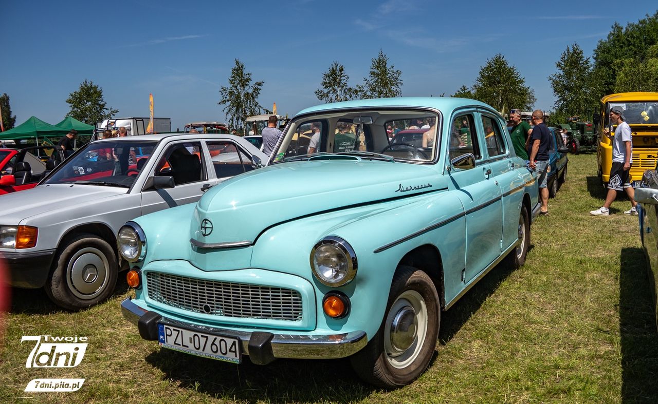Walentynowo stolicą klasyków! Ponad 250 zabytkowych pojazdów na zlocie zorganizowanym przez sołtysa