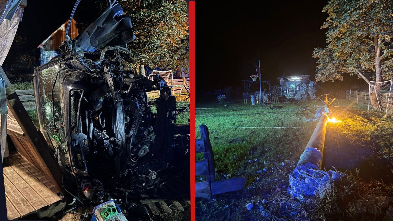 Dachowanie w Zielonowie – pijany kierowca Audi stanie przed sądem