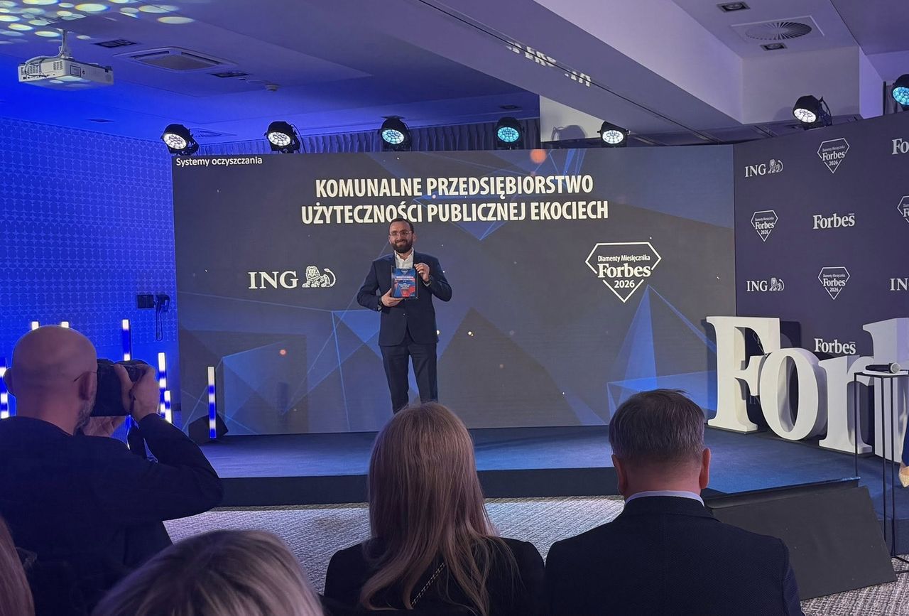 Diament "Forbesa" dla spółki komunalnej z Ciechocinka!