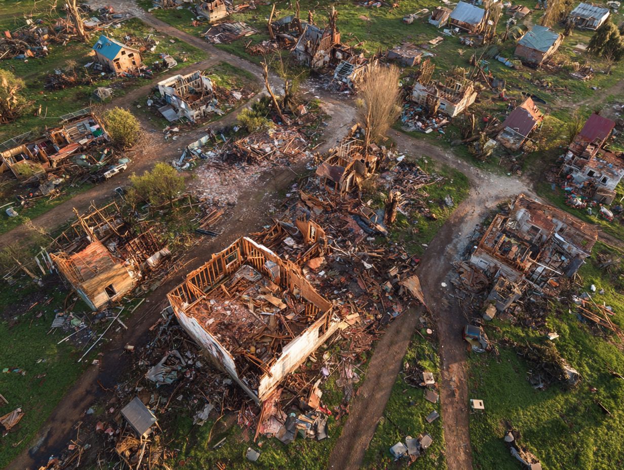 Tornado pustoszy Teksas. Są ofiary śmiertelne, dziesiątki rodzin bez dachu nad głową