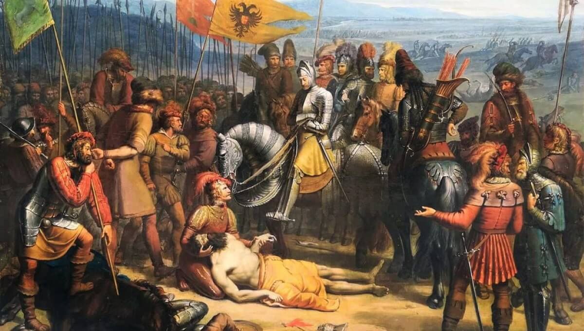 Przemysł Ottokar II. Bitwa pod Suchymi Krutami (1278)