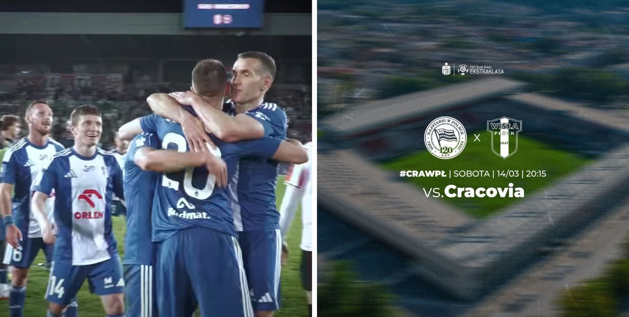 25 kolejka PKO Bank Polski Ekstraklasa Cracovia - Wisła Płock!