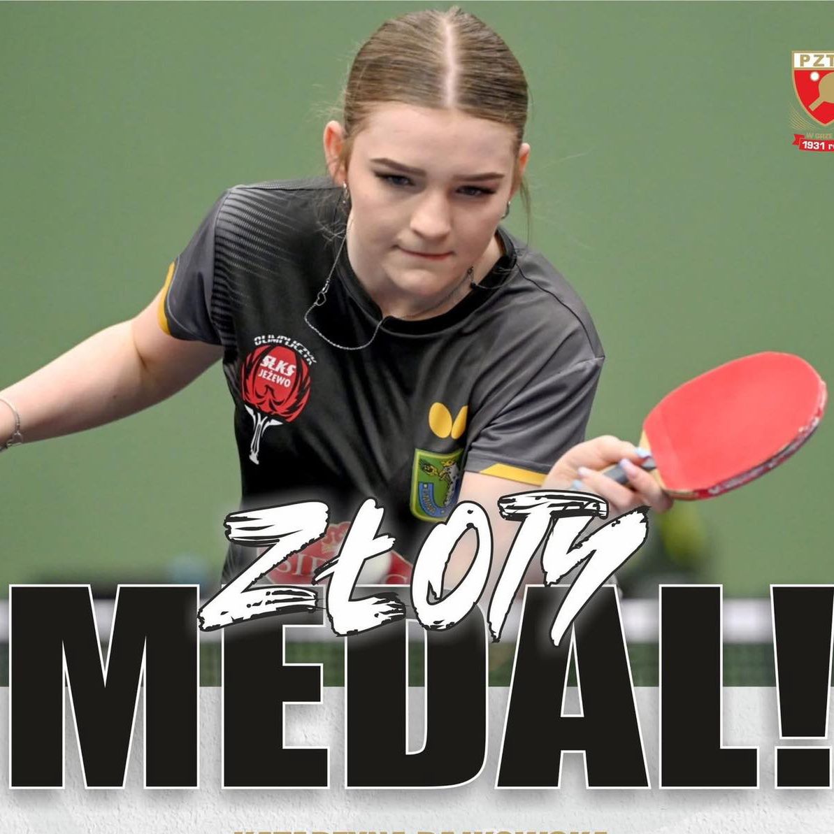 Katarzyna Rajkowska mistrzynią Polski juniorek w Krakowie – złoty dublet i dominacja!