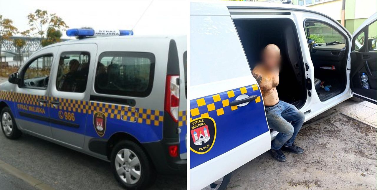 Strażnicy miejscy zatrzymali agresywnego 34-latka. Był poszukiwany za poważne przestępstwo!