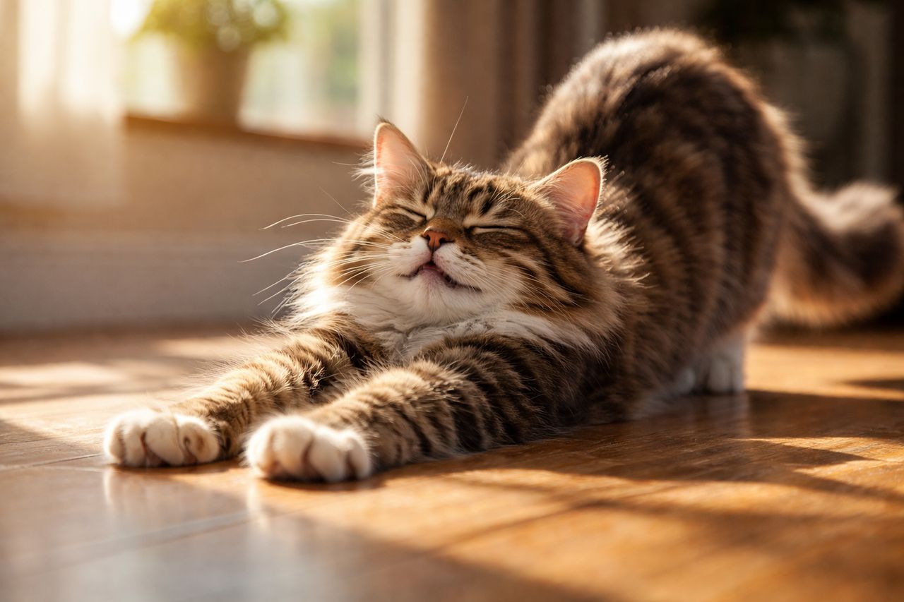 Twój kot robi to przy powitaniu? Weterynarz: to ważny sygnał