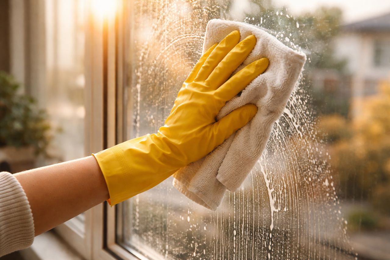 Myjesz okna i zawsze wychodzą smugi? To nie twoja wina — po prostu robisz te błędy