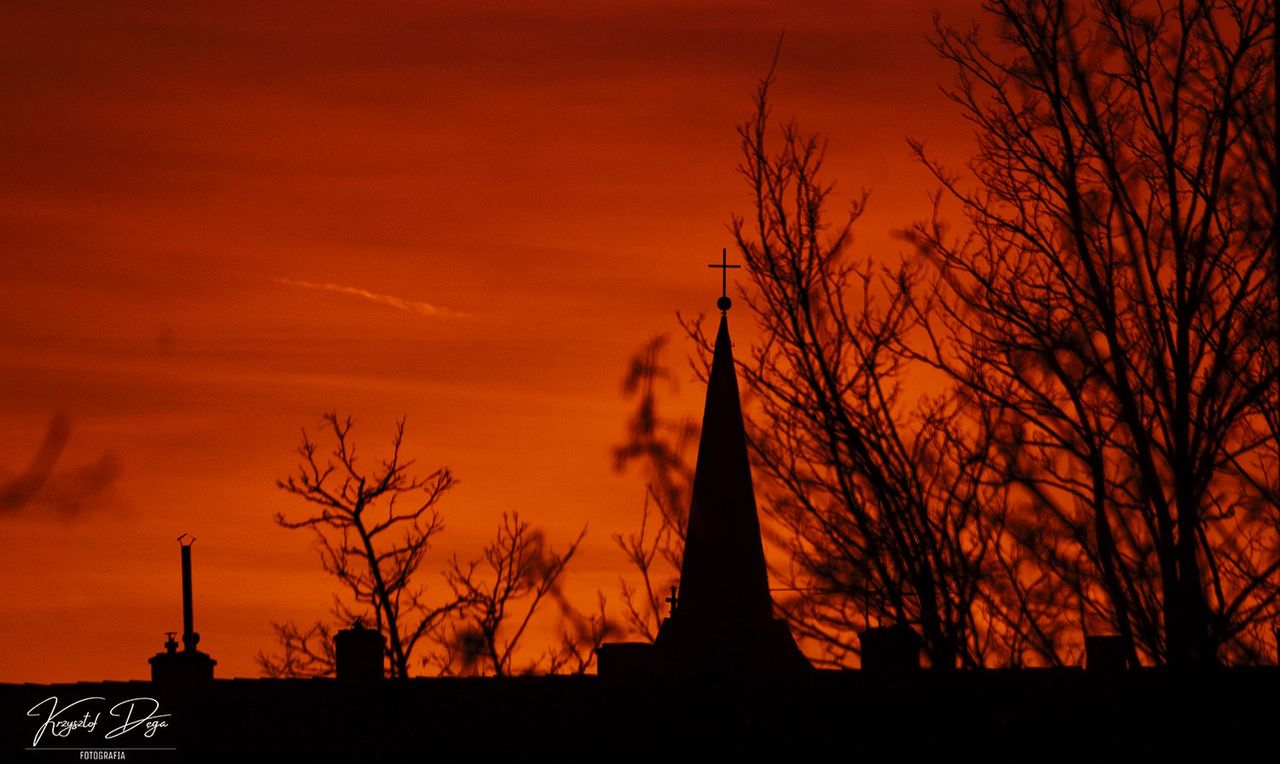 Zachód Słońca w Pile – Magia barw nad Gwdą