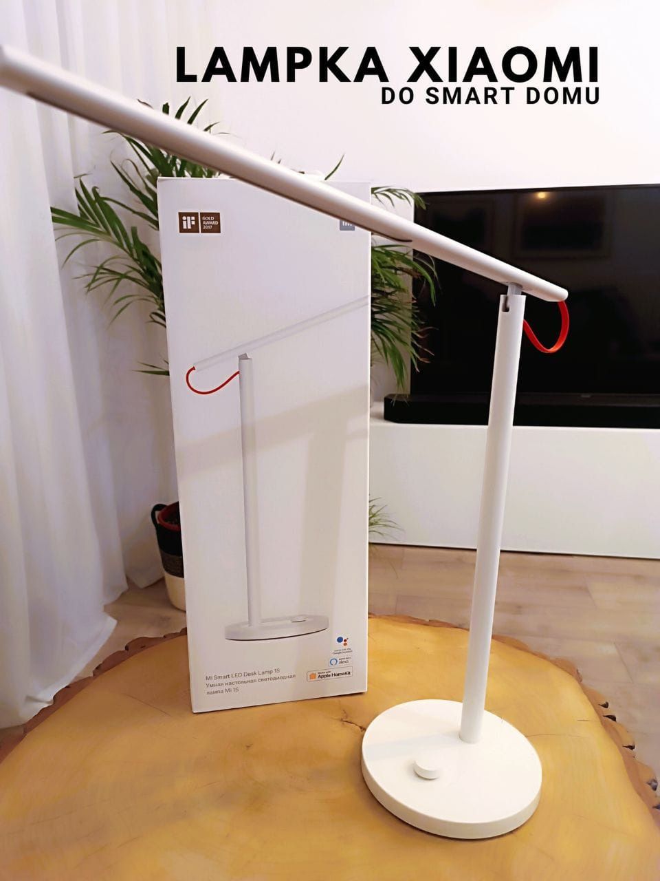 Xiaomi Mi LED Desk Lamp 1S – inteligentna lampka biurkowa LED do domu i biura
